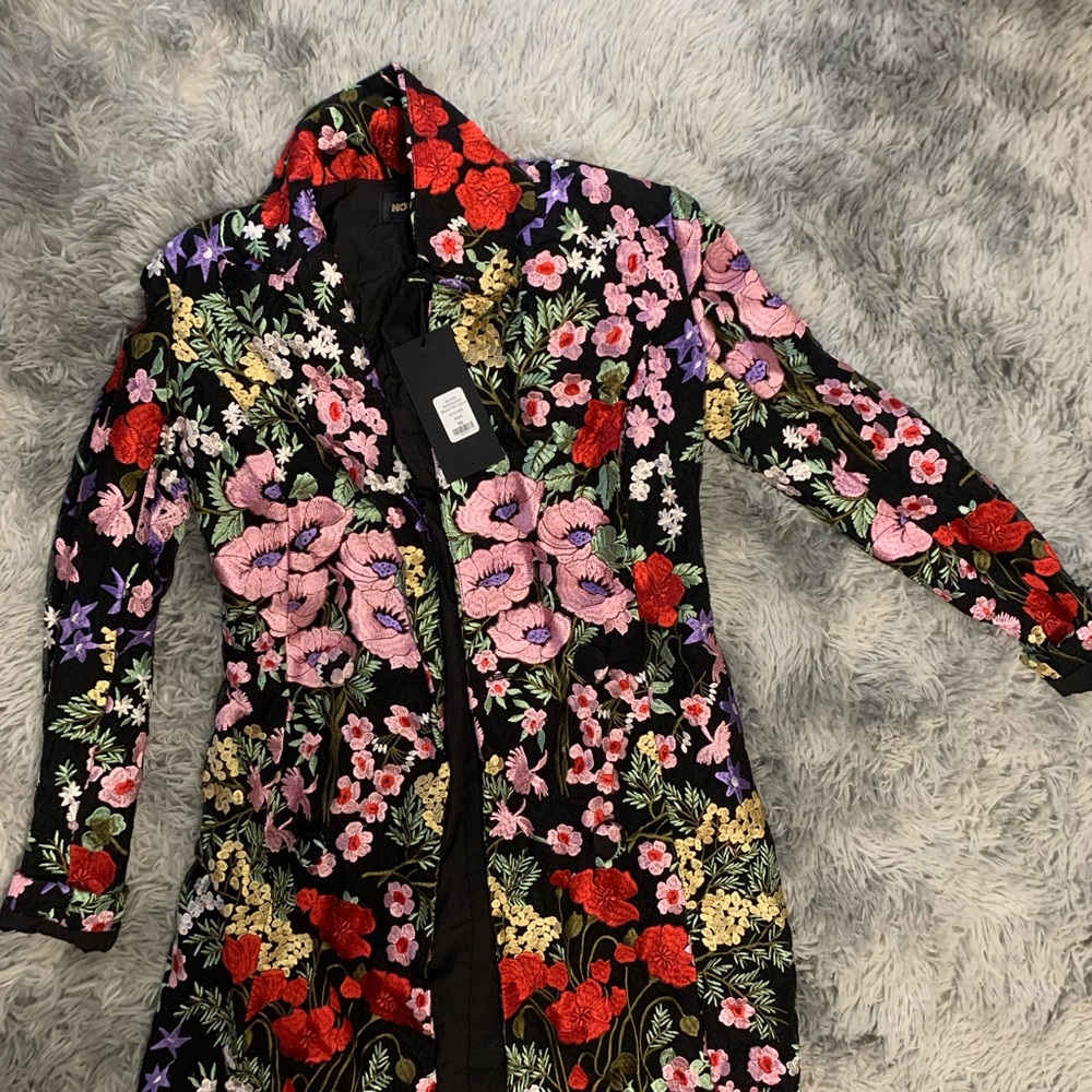 Fashion Iva mini blazer dress in floral. New with tags